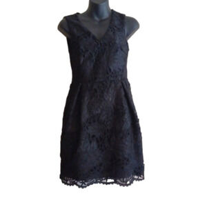 𝅺Club Monaco black dress , size 0. Witchy Core, Whimsy Goth Vibes.